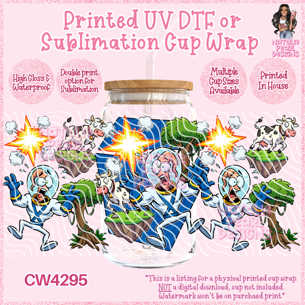 CW4295 UV DTF/SUB Cup Wraps