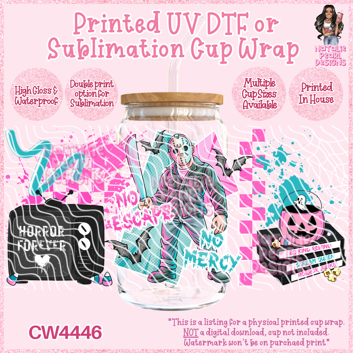 CW4446 UV DTF/SUB Cup Wraps