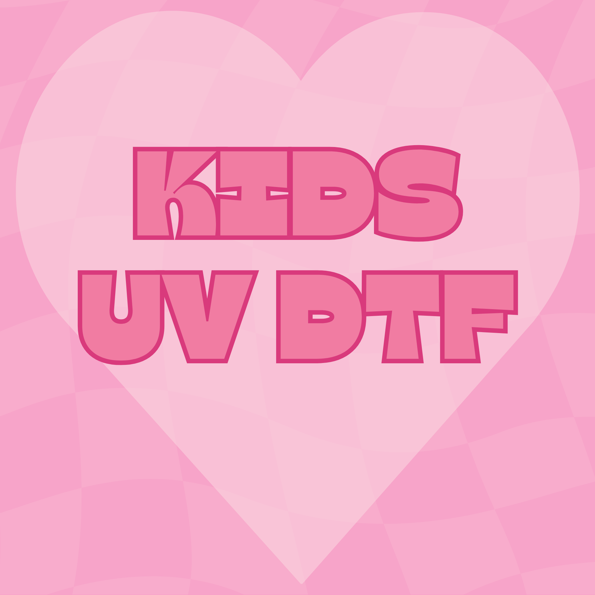 Kids UV DTF