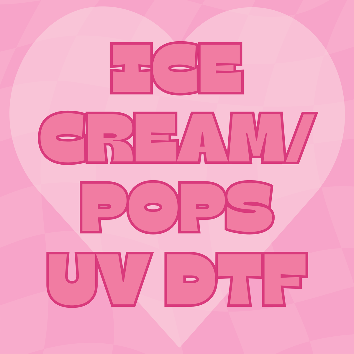 Popsicle UV DTF