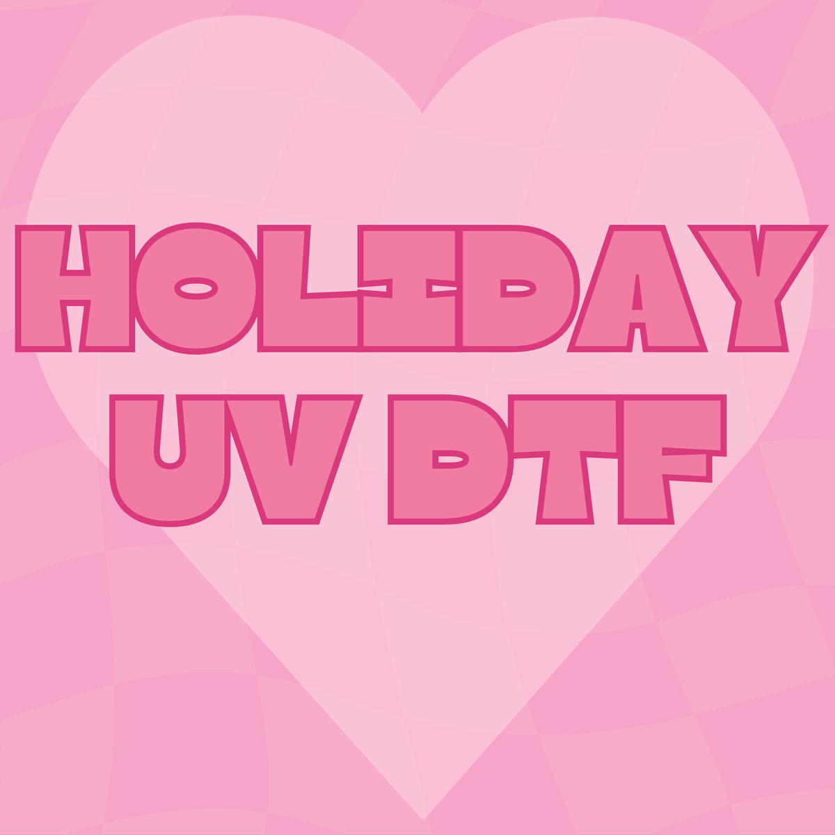 Holiday UV DTF