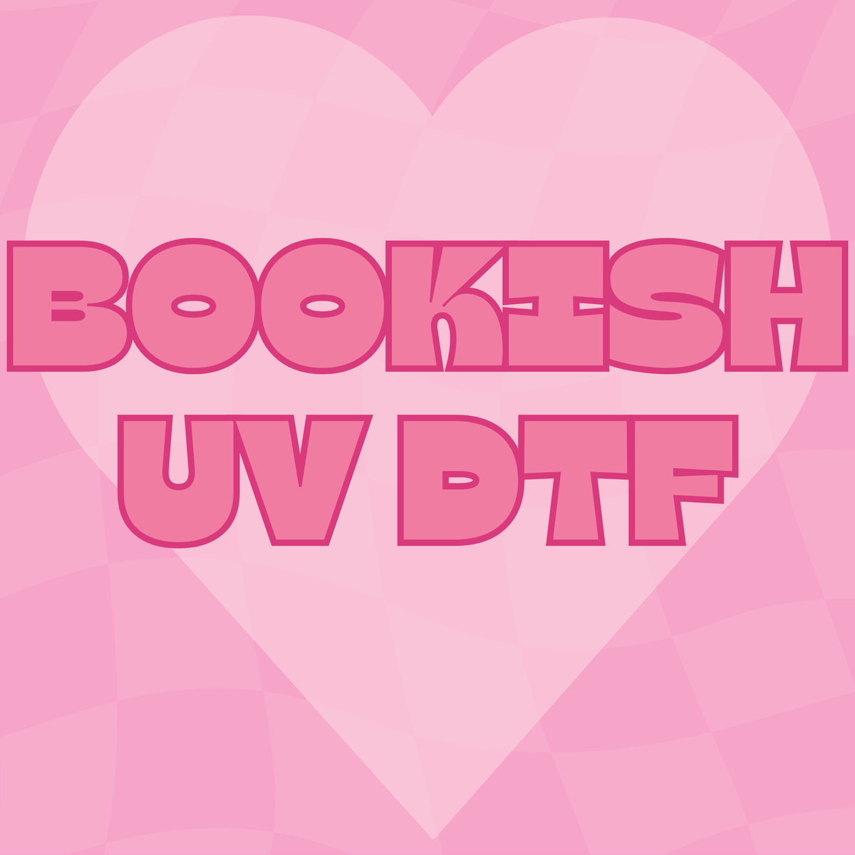 Bookish UV DTF