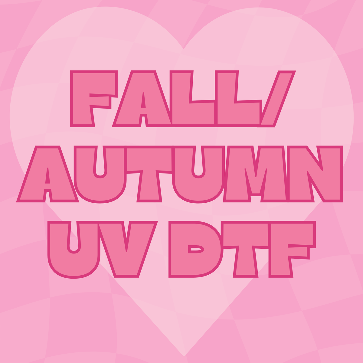Fall UV DTF