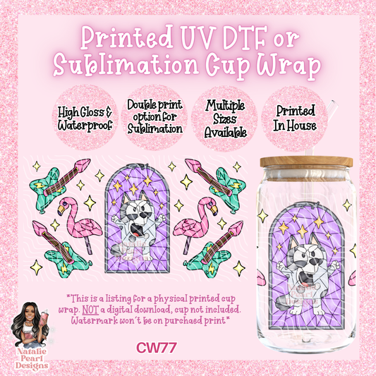 CW77 UV DTF/SUB Cup Wrap