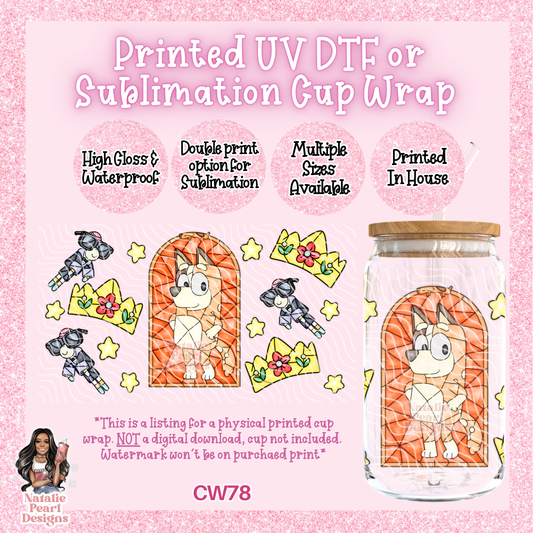 CW78 UV DTF/SUB Cup Wrap