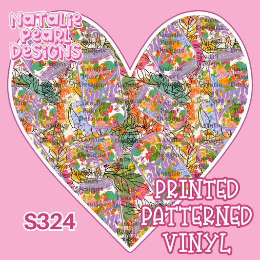 S324 Printed Patterned Vinyl