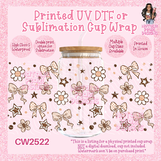 CW2522 UV DTF/SUB Cup Wraps