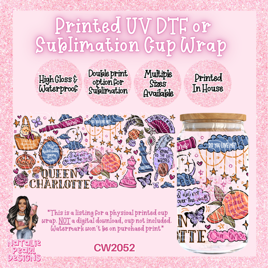 CW2052 UV DTF/SUB Cup Wraps