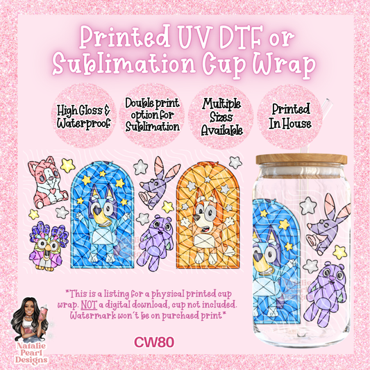 CW80 UV DTF/SUB Cup Wrap