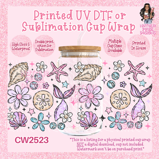 CW2523 UV DTF/SUB Cup Wraps
