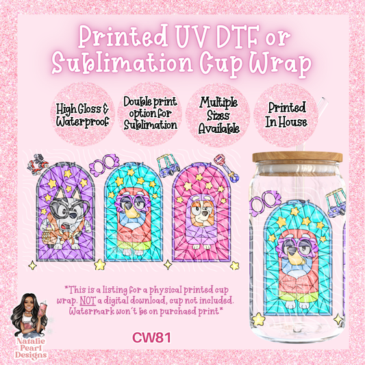 CW81 UV DTF/SUB Cup Wrap