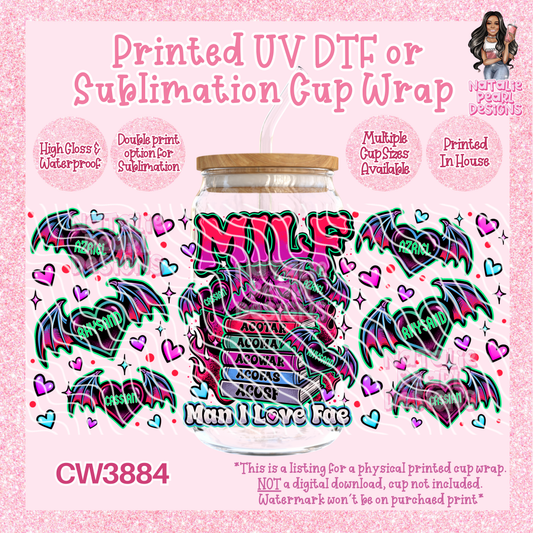 CW3884 UV DTF/SUB Cup Wraps
