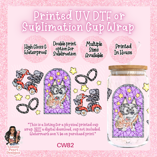 CW82 UV DTF/SUB Cup Wrap