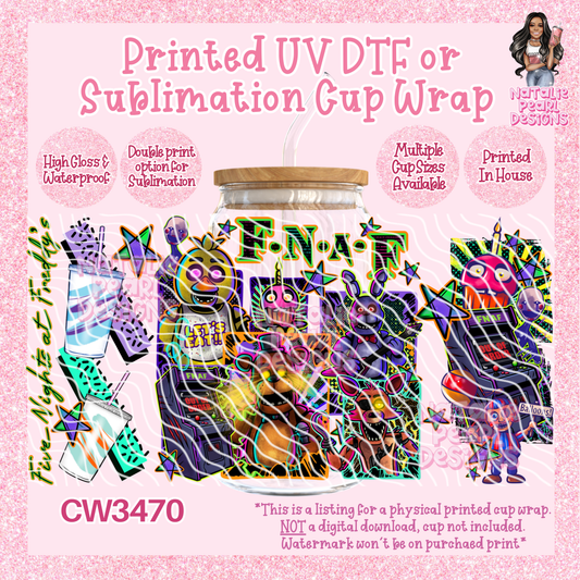 CW3470 UV DTF/SUB Cup Wraps