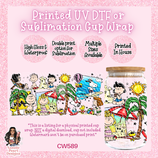 CW589 UV DTF/SUB Cup Wrap