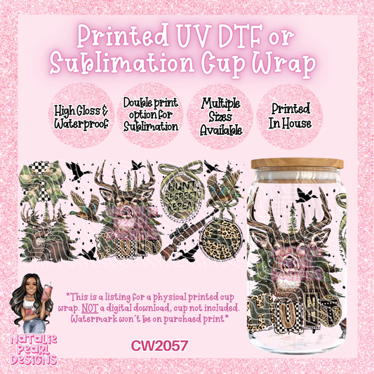 CW2057 UV DTF/SUB Cup Wraps