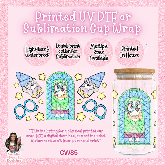 CW85 UV DTF/SUB Cup Wrap