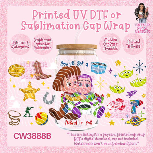 CW3888B UV DTF/SUB Cup Wraps