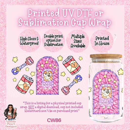 CW86 UV DTF/SUB Cup Wrap