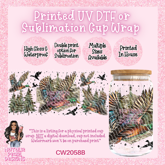 CW2058B UV DTF/SUB Cup Wraps