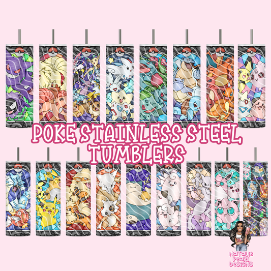 Poke Stainless Steel Tumblers