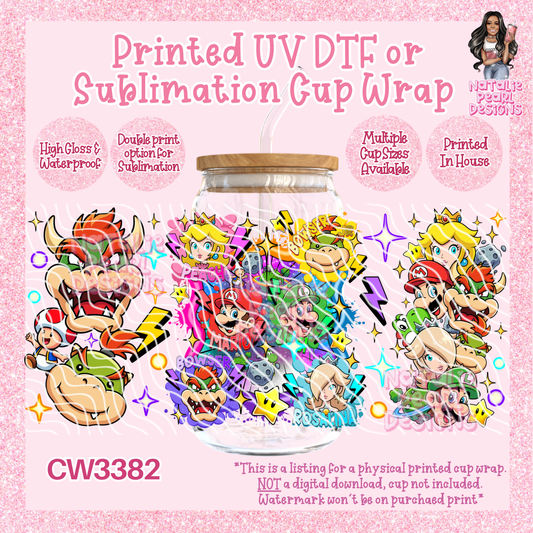 CW3382 UV DTF/SUB Cup Wraps