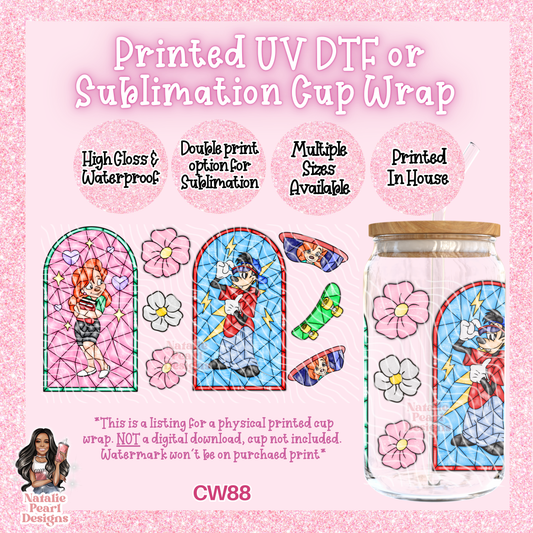 CW88 UV DTF/SUB Cup Wrap