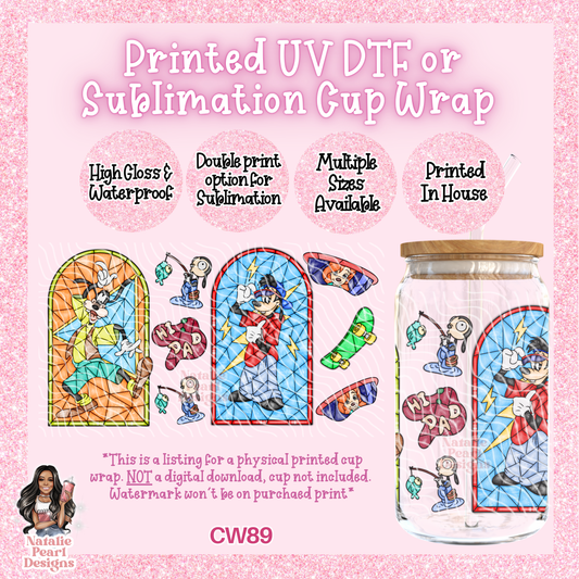 CW89 UV DTF/SUB Cup Wrap