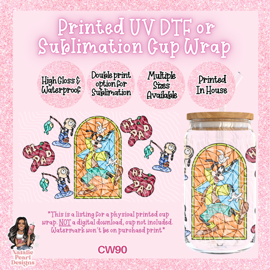 CW90 UV DTF/SUB Cup Wrap