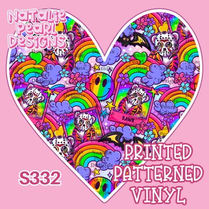 S332 Printed Patterned Vinyl