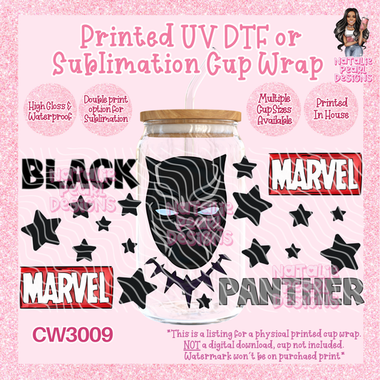 CW3009 UV DTF/SUB Cup Wraps