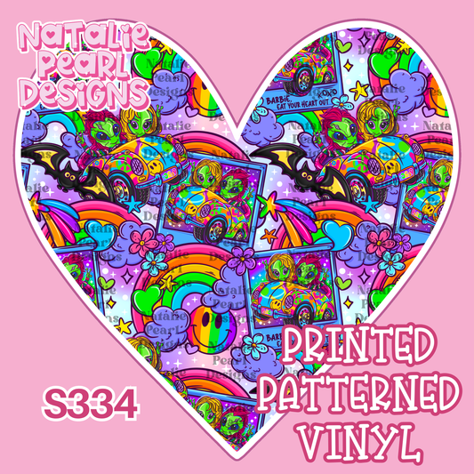 S334 Printed Patterned Vinyl