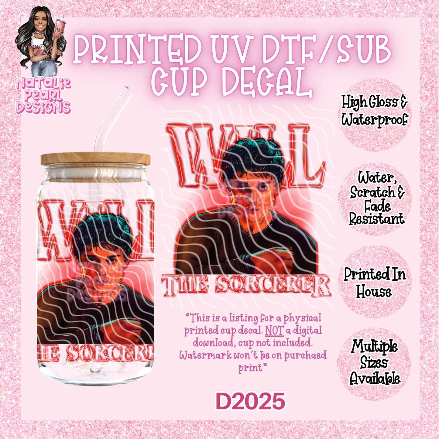 D2025 UV DTF/Sub Decal