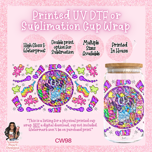 CW98 UV DTF/SUB Cup Wrap