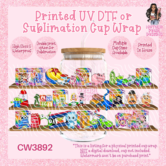 CW3892 UV DTF/SUB Cup Wraps