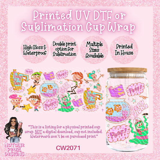CW2071 UV DTF/SUB Cup Wraps