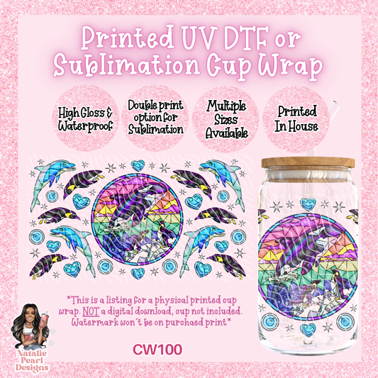 CW100 UV DTF/SUB Cup Wrap