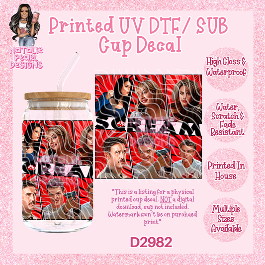 D2982 UV DTF/Sub Decal