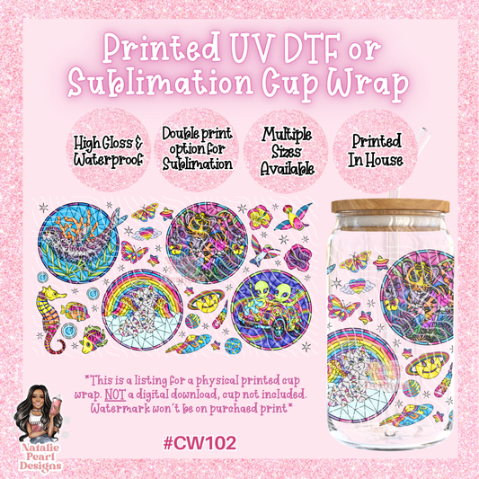 CW102 UV DTF/SUB Cup Wrap