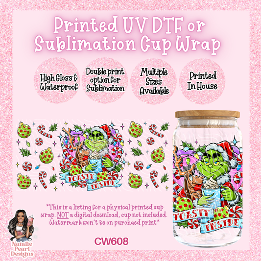 CW608 UV DTF/SUB Cup Wrap