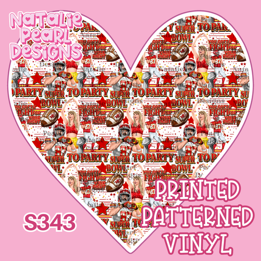 S343 Printed Patterned Vinyl