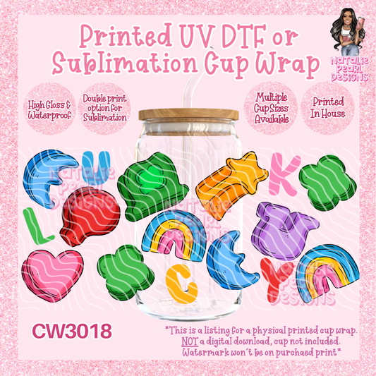 CW3018 UV DTF/SUB Cup Wraps
