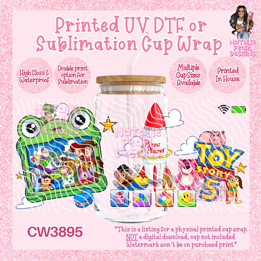 CW3895 UV DTF/SUB Cup Wraps
