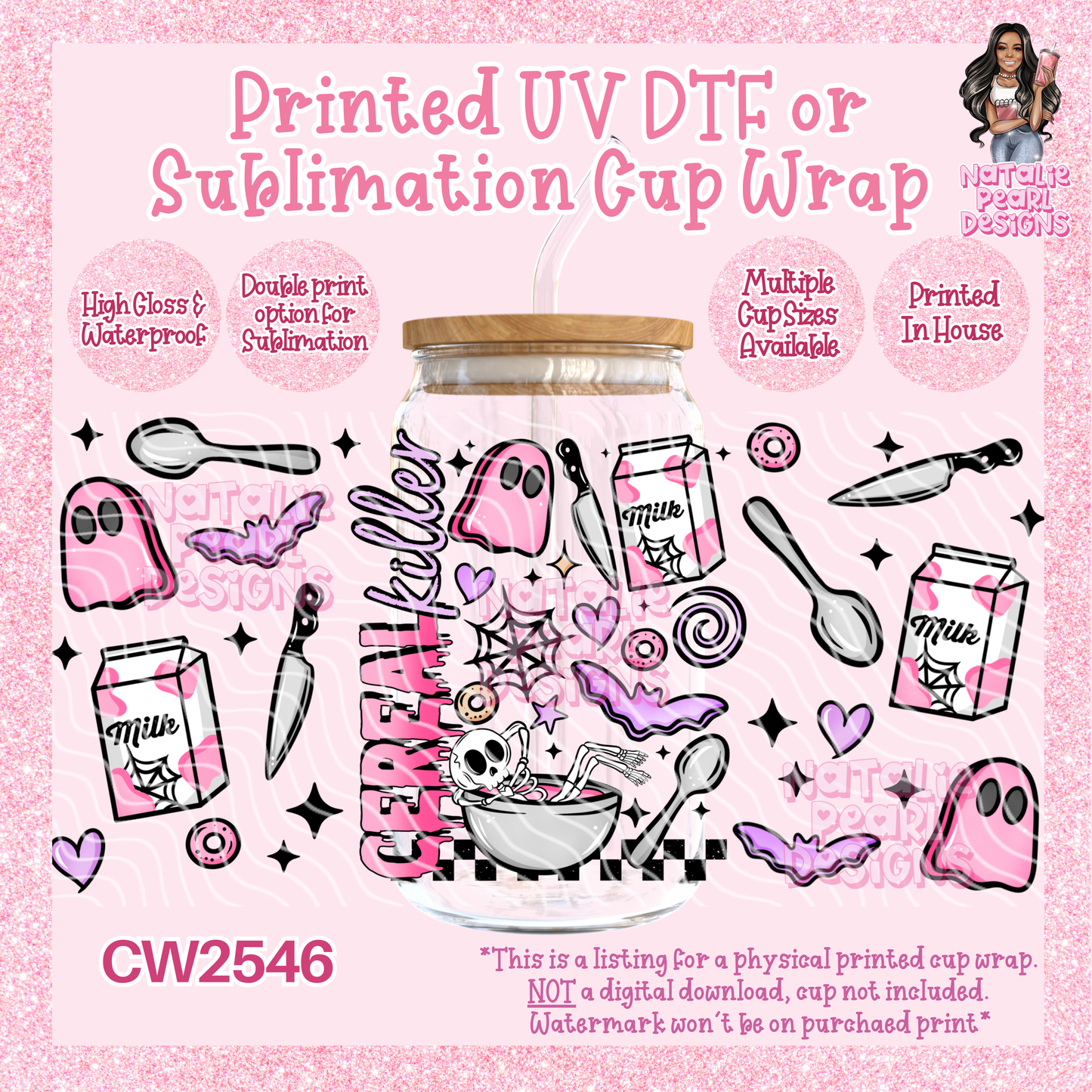 CW2546 UV DTF/SUB Cup Wraps