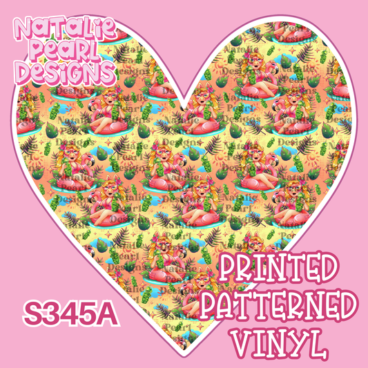 S345 Printed Patterned Vinyl