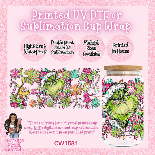 CW1581 UV DTF/SUB Cup Wrap