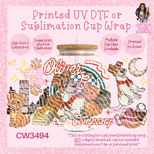 CW3494 UV DTF/SUB Cup Wraps