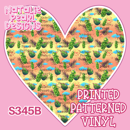 S345 Printed Patterned Vinyl