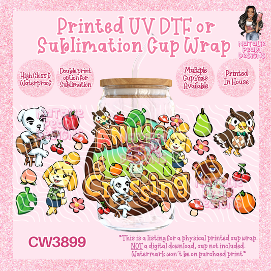CW3899 UV DTF/SUB Cup Wraps