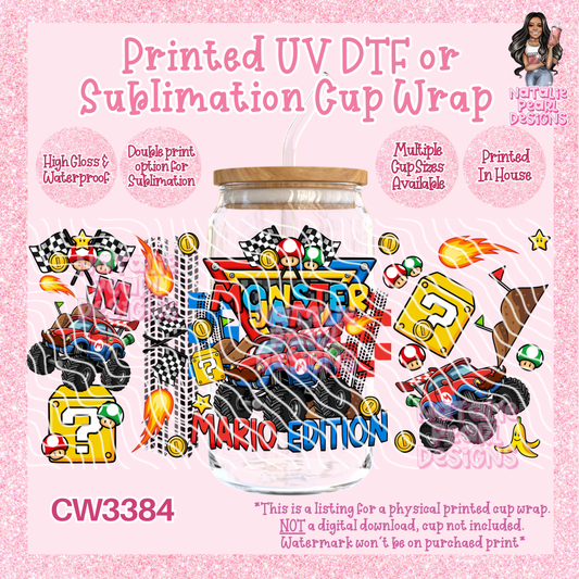 CW3384 UV DTF/SUB Cup Wraps